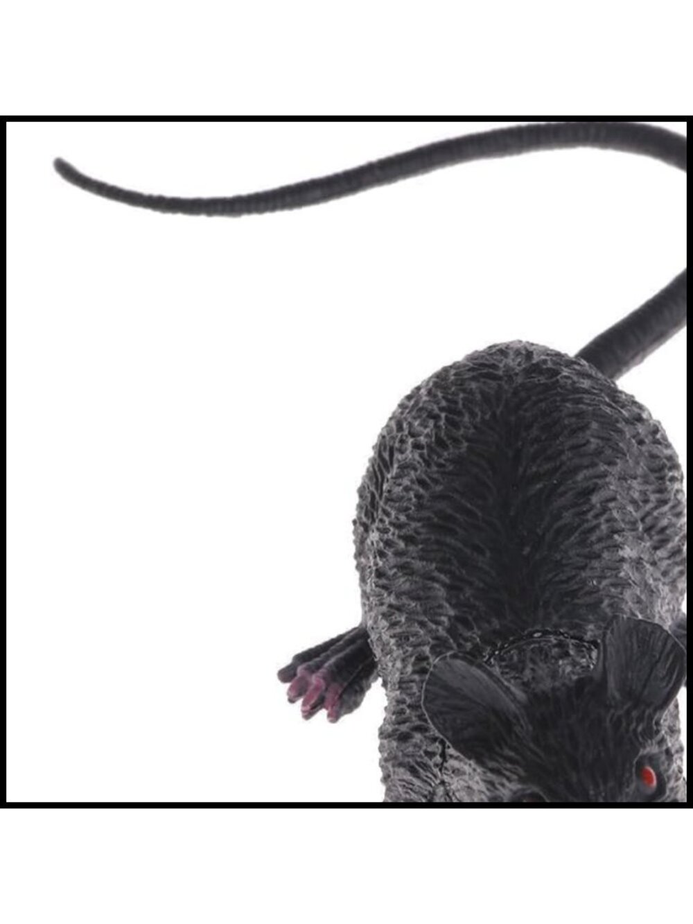 Realistic Rat Figure Halloween Haunted House Prop Tabletop Decor